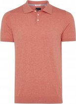 Tresanti Heren Poloshirt Rood Contrast Boord Piqué Regular Fit - XXL