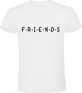 Friends Heren t-shirt | jennifer aniston | dames | vrouwen | hollywood | sinterklaas | kerst | kado | Wit