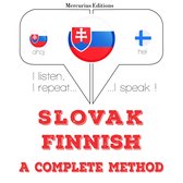 Slovenský - fínsky: kompletná metóda