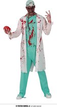 Fiestas Guirca Dokterskostuum Zombie Heren Polyester Wit Mt 48/50