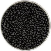 9203-4 Rocailles zwart opaque 2.6mm