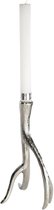 Alu rough candleholder horns high s