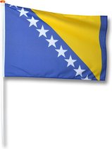 Vlag Bosnie-Herzegovina 100x150 cm.