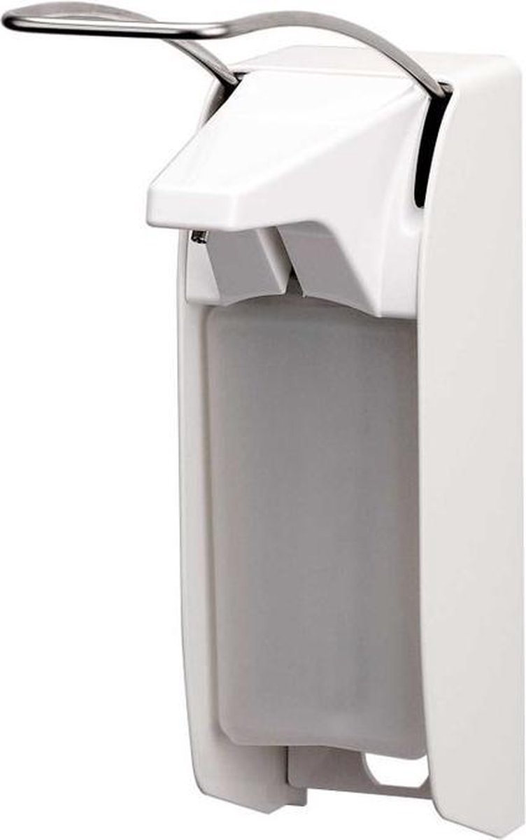 Desinfectiemiddel/Zeepdispenser - LH 500ml Aluminium, ingo-man plus Version