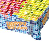 Tafelkleed Happy Birthday 130 x 80 cm