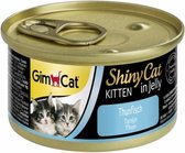 Shinycat Kitten Tonijn Kattenvoer - 70 gr - 24 stuks