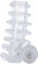 Casual ring vibrating sleeve transparent