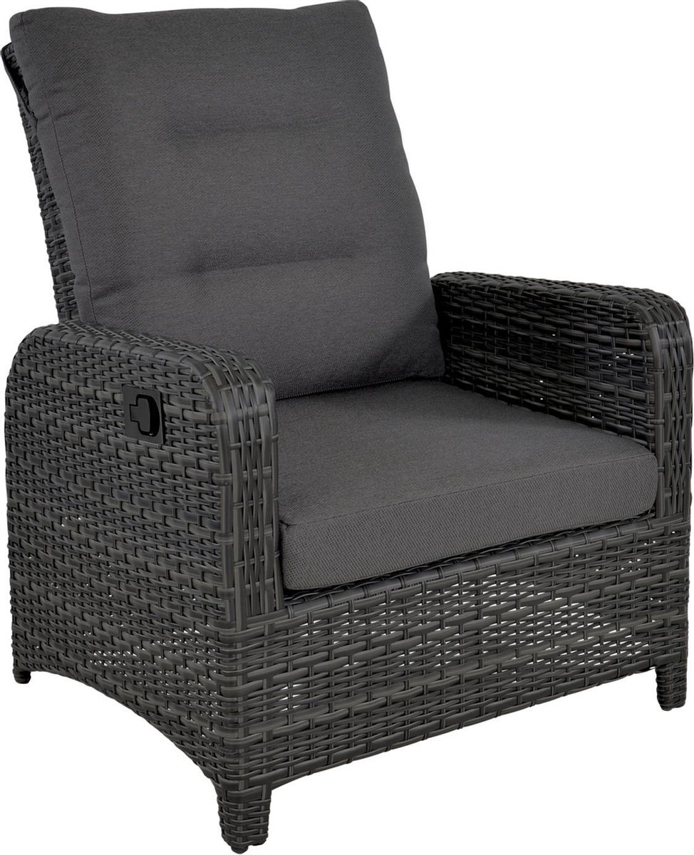 Les - Loungestoel Soho Forte - antraciet