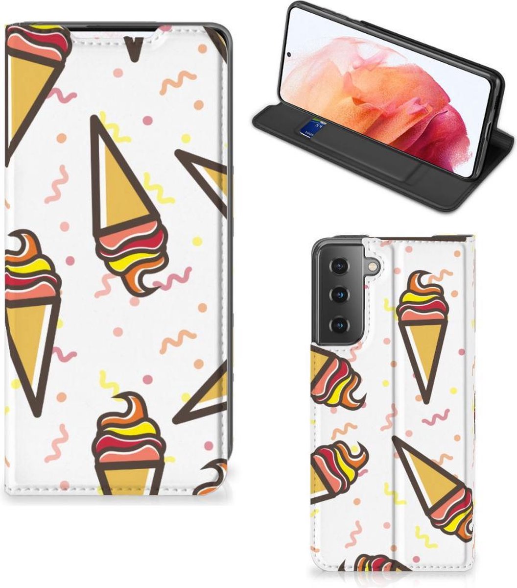 Samsung Galaxy S21 Flip Style Cover Icecream