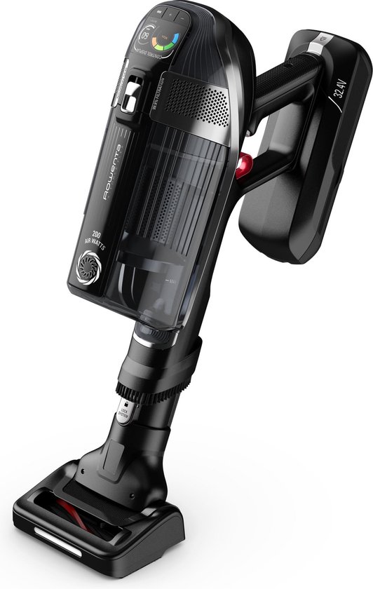 Rowenta X-Force Flex 14.60 RH9958 - Steelstofzuiger - Draadloos - Ideaal voor huisdiereigenaren- 200 Airwatt - Flexibele Buis - 70 min. gebruikstijd - LED verlichting zuigmond
