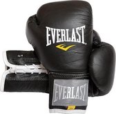 Everlast - Leather Pro Fighter Glove (Black) 8oz