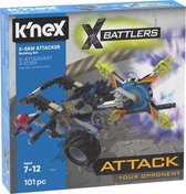 K'nex XBattlers X-Saw Attacker Building Set 101-delig