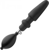 Expander Inflatable Anal Plug with pump - Inflatable - black - Discreet verpakt en bezorgd