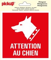 Pickup Pictogram 15x15 cm - Attention au chien