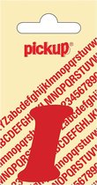 Pickup plakletter CooperBlack 40 mm - rood I