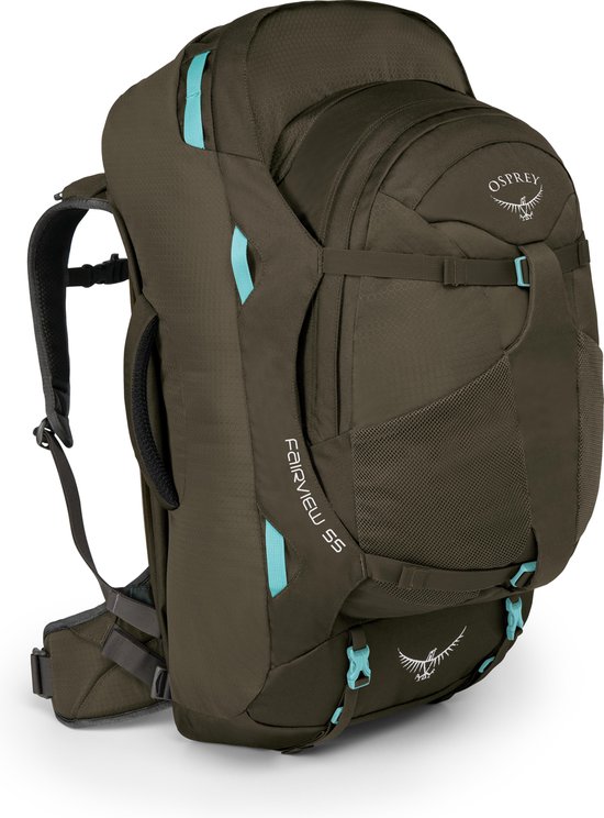 Osprey Fairview 55l backpack dames - Misty Grey - One size