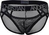 Andrew Christian Fishnet Eclipse 91977 Brief | Maat XL | Heren slip | Sexy Mannen Ondergoed