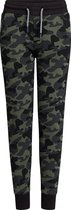 WE Fashion Jongens joggingbroek met camouflagedessin en tapedetail