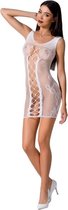 PASSION WOMAN BODYSTOCKINGS | Passion Woman Bs073 Bodystocking - White One Size