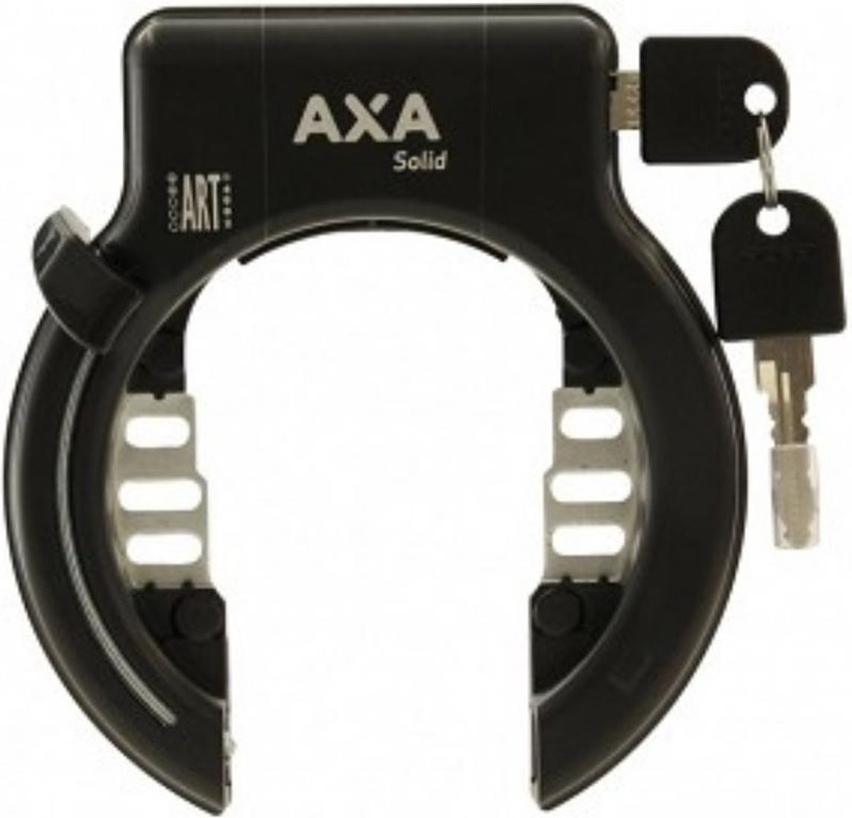 Axa Solid Ringslot Zwart