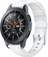 Vantage M / Grit X leren band - wit - Geschikt voor Polar - 22mm - Horlogeband Armband Polsband