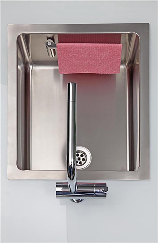 Porte- torchon en acier inoxydable Happy Sinks by Magisso