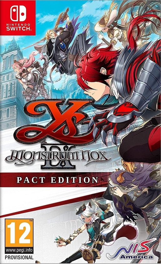 Ys IX Monstrum Nox Pact Edition - Switch
