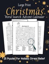 Large Print Christmas Word Search Advent Calendar