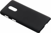 Effen Backcover OnePlus 6T hoesje - Zwart