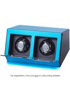 Portax Watchwinder Argentum 2 Horloges Blau 1003123005