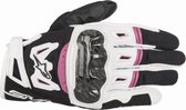 ALPINESTARS STELLA SMX-2 AC V2 GLOVES BLACK WHITE FUCHSIA M - Maat M - Handschoen