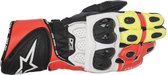 Alpinestars GP Plus R handschoen zwart/wit/rood/fluo