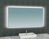 Saqu Lusso Spiegel met LED verlichting en verwarming 140x80 cm