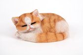 Chat Garfield endormi