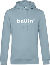 Ballin Est. 2013 - Heren Hoodies Basic Hoodie - Blauw - Maat XXL