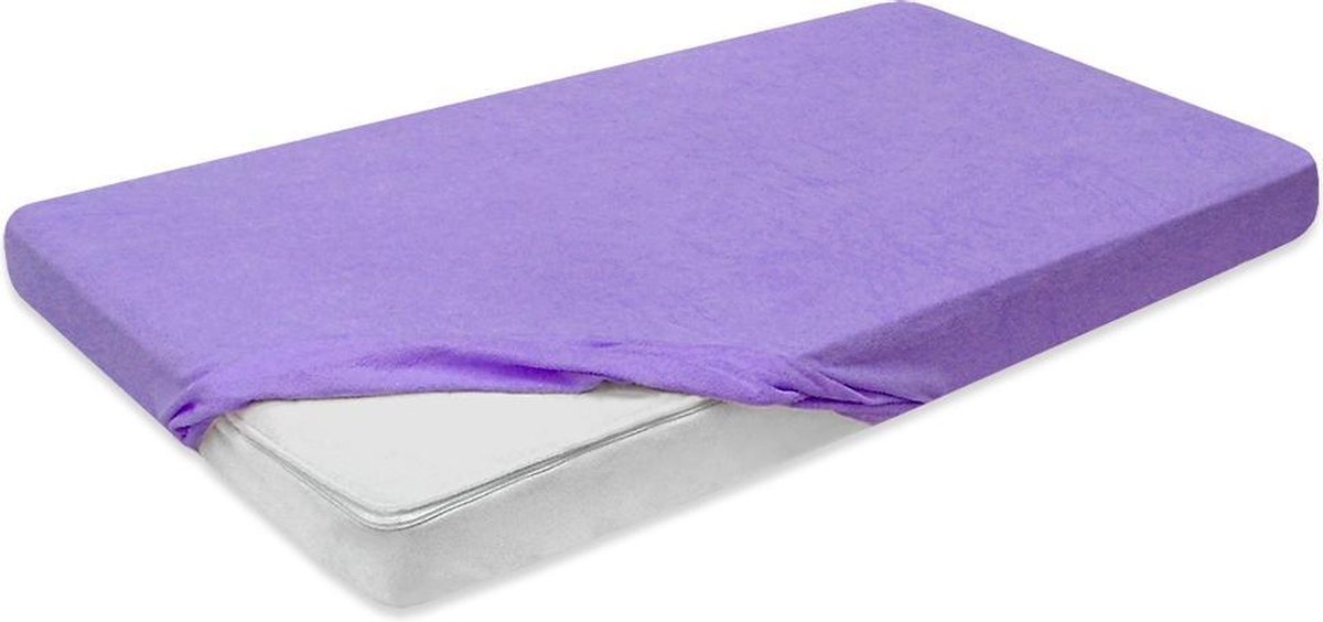 Terry  Matrashoes met rubberen band 90x200 cm