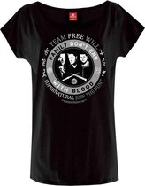 Supernatural Dames Tshirt -XL- Family Don't End Zwart