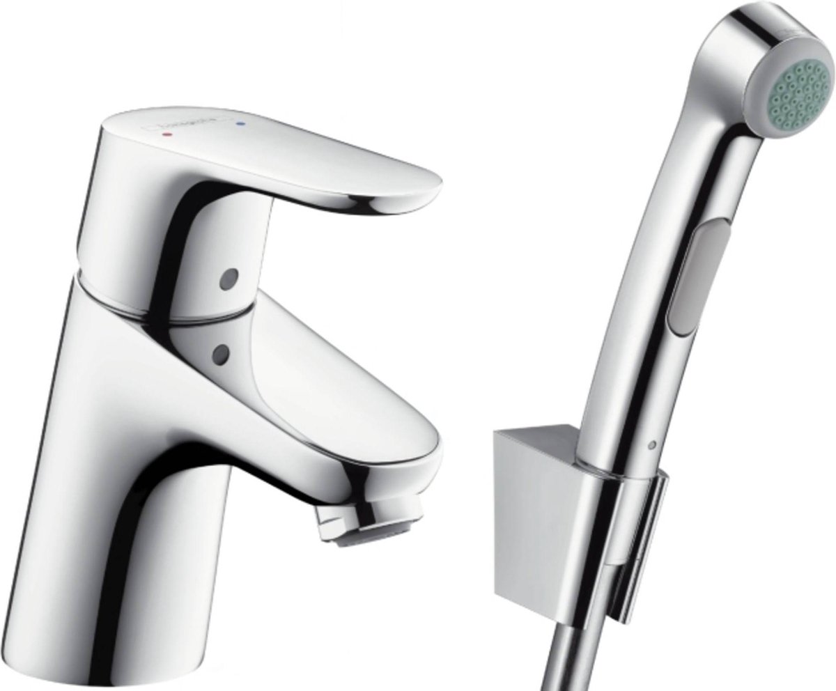 Hansgrohe Focus 70 bidetkraan met handdouche chroom