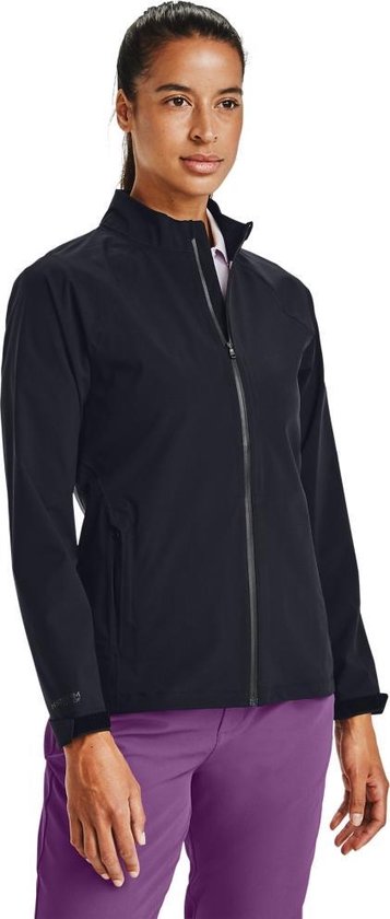 Elements Rain Jacket Zwart - Dames