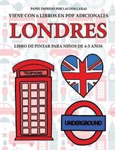 Libro de pintar para ninos de 4-5 anos (Londres)