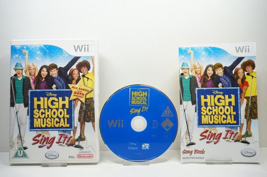 Nintendo Wii High School Musical Sing It Games 0364