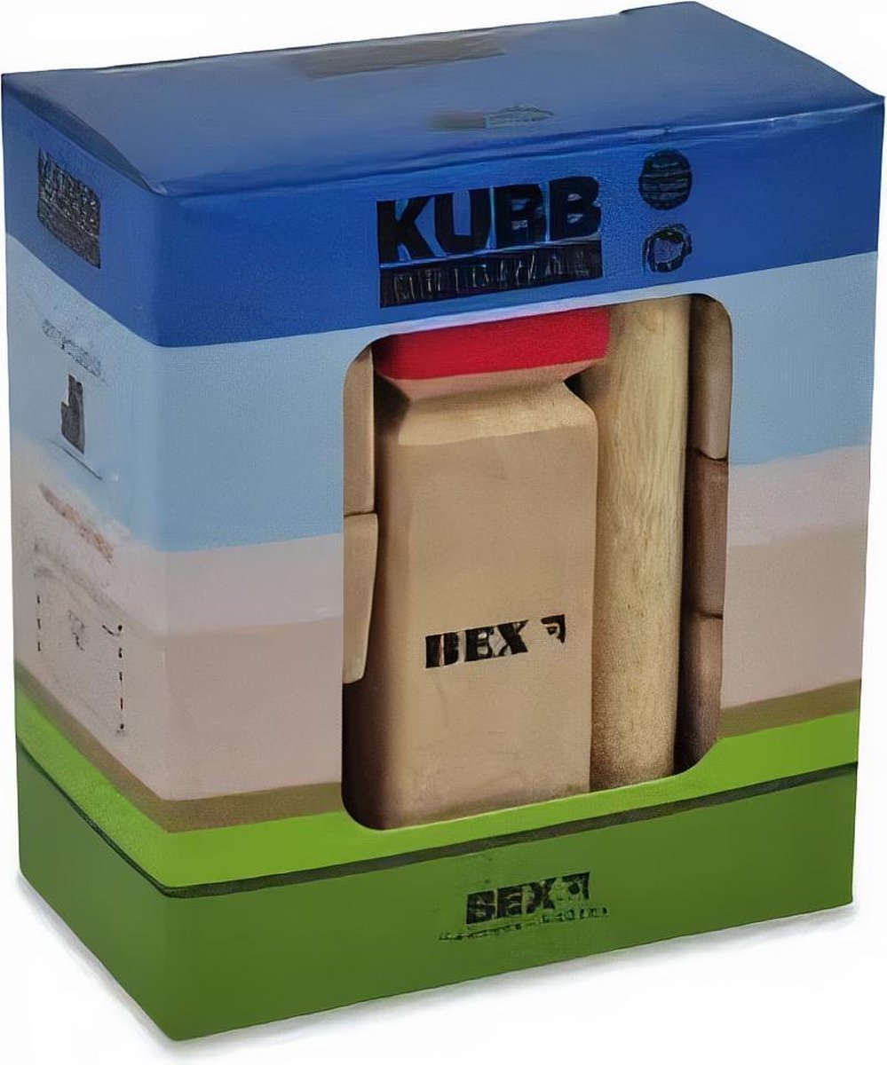 karakter Interessant Het formulier Bex Mini Kubb Original - Rubberhout | bol.com