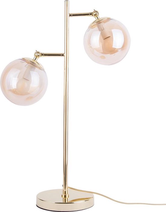 Leitmotiv Tafellampen Table lamp Shimmer glass shades
