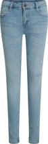 WE Fashion Jongens skinny fit jeans met slijtagedetails