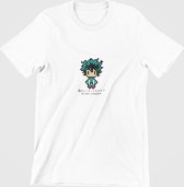 Izuku Midoriya Pixel Art T-Shirt | Shounen Jump | Kawaii Deku | Boku No Hero Academia | BNHA Manga | Wit Maat XL