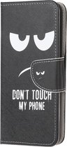 Book Case - Motorola Moto E7 Hoesje - Don’t Touch