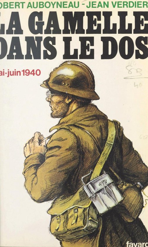 La gamelle dans le dos, mai-juin 1940 - cover