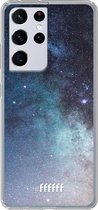 6F hoesje - geschikt voor Samsung Galaxy S21 Ultra -  Transparant TPU Case - Milky Way #ffffff