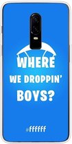 OnePlus 6 Hoesje Transparant TPU Case - Fortnite - Where We Droppin' Boys #ffffff