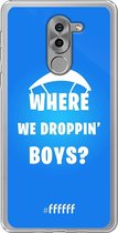 6F hoesje - geschikt voor Honor 6X - Transparant TPU Case - Battle Royale - Where We Droppin' Boys #ffffff